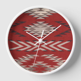 Native American Indian Southwest Wall Clock