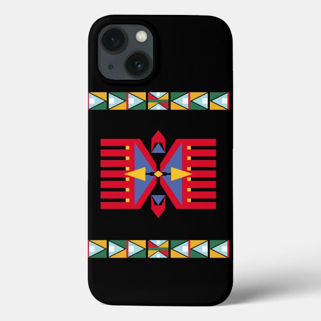 native american indian traditional textile motifs  Case-Mate iPhone case (Back)