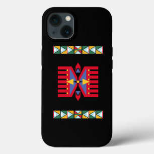 native american indian traditional textile motifs  iPhone 13 case
