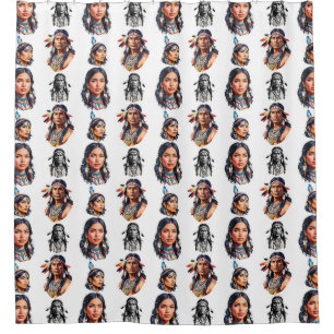 Native American Indian Tribe Pattern Design