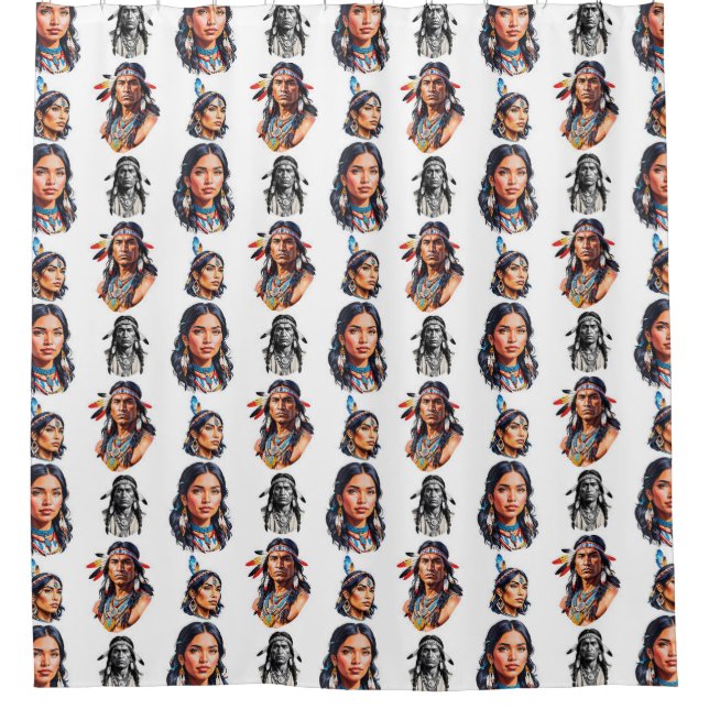 Native American Indian Tribe Pattern Design  (Front)