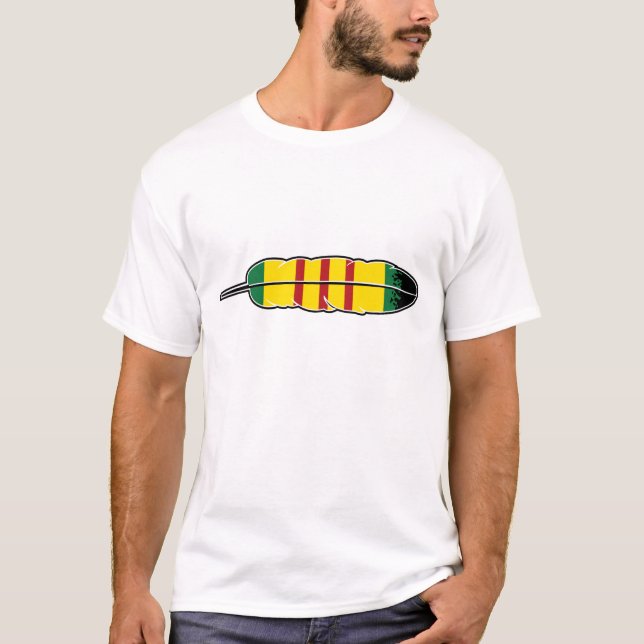 Native American Indian - Vietnam Veteran T-Shirt (Front)