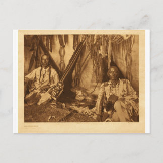 Native American Indian Vintage Portrait Postcard