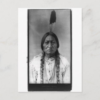 Native American Indian Vintage Portrait Postcard