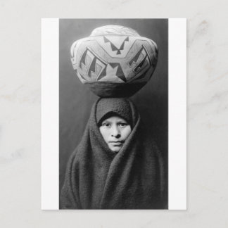 Native American Indian Vintage Portrait Postcard