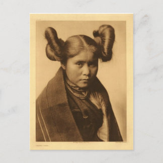 Native American Indian Vintage Portrait Postcard