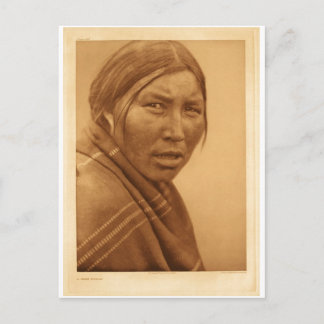 Native American Indian Vintage Portrait Postcard