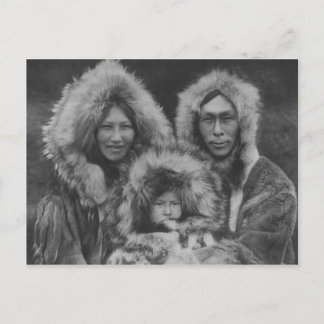Native American Indian Vintage Portrait Postcard