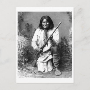 Native American Indian Vintage Portrait Postcard