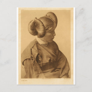 Native American Indian Vintage Portrait Postcard