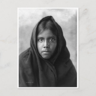 Native American Indian Vintage Portrait Postcard