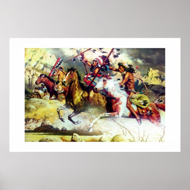 NATIVE AMERICAN INDIANS - CHEYENNE POSTER (Front)