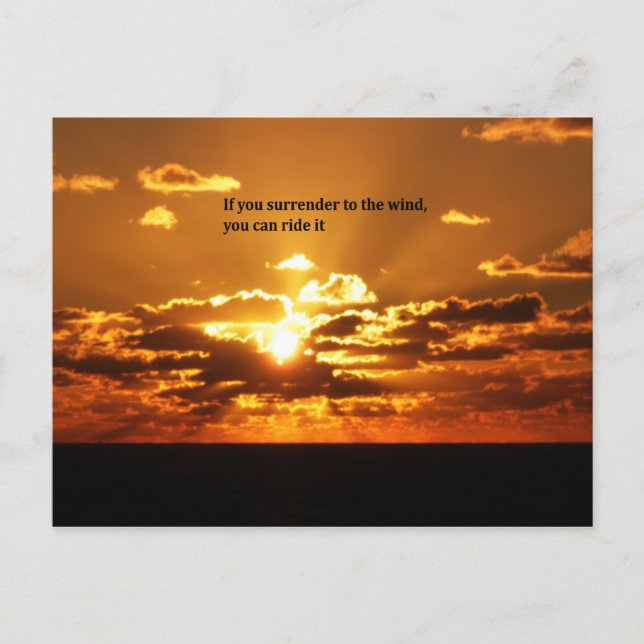 Native American Inspirational quotes Postcard (Front)