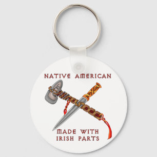 Native American/Irish Keychain