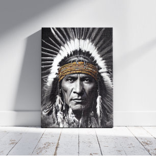 Native American Iroquois Canvas Print