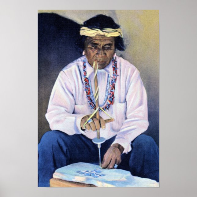 Native American Jeweller Poster (Front)