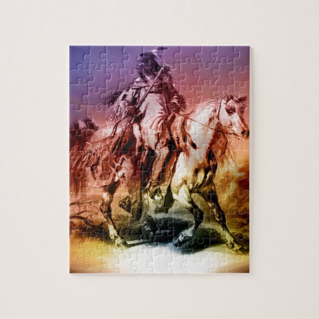 Native American Jigsaw Puzzle (Vertical)