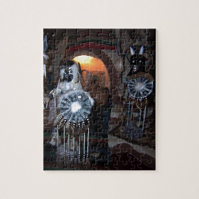 Native American Kachina Dolls Jigsaw Puzzle (Vertical)