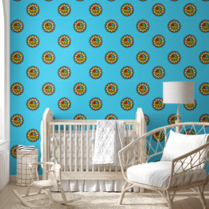Native American KACHINA - TAWA Sun Mask 2 Wallpaper