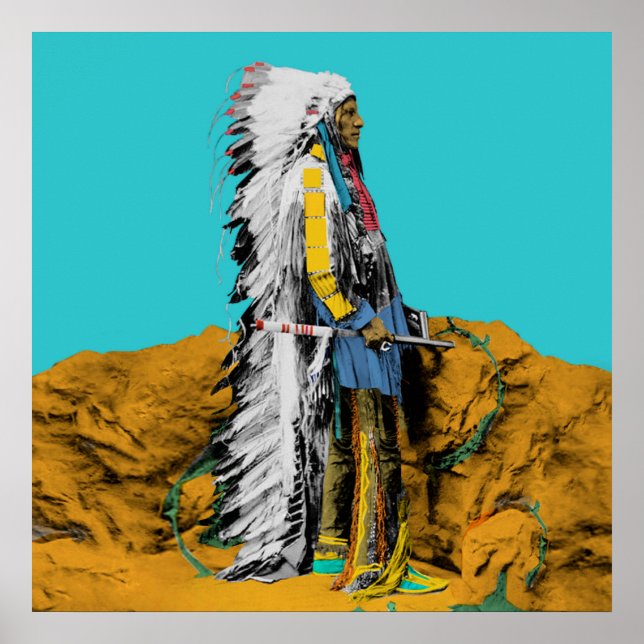 Native American Lakota Sioux Poster (Front)