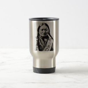 Native American: Lakota Sitting Bull Fort Buford Travel Mug