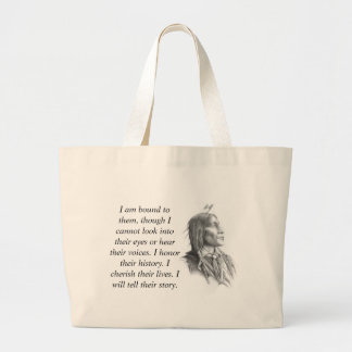 Native American Large Tote Bag