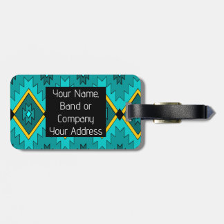 Native American Luggage Tag
