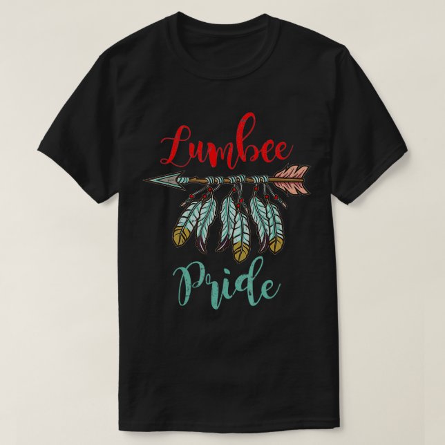 Native American Lumbee Vintage  T-Shirt (Design Front)