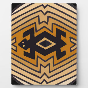 Native American Mimbres Bear Plaque