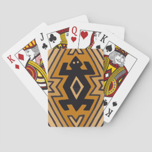 Native American Mimbres Bear Playing Cards