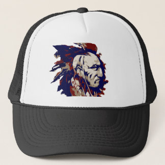 Native American Mohawk Trucker Hat