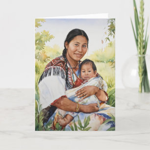 Native American Mother's Day Card