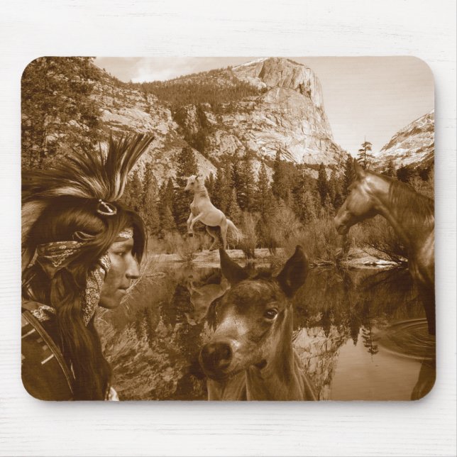 native american mouse pad (Front)