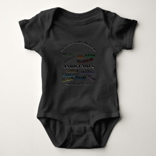 NATIVE AMERICAN NAMES ON TSHIRTS-NEWBORN to 3X / Baby Bodysuit