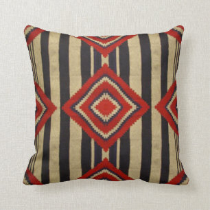 Native American - Navajo Throw Pillow
