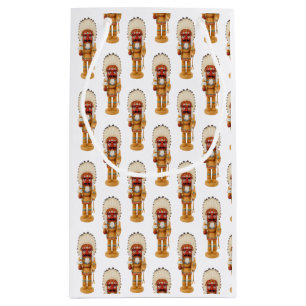 Native American Nutcracker Christmas Gift Bag