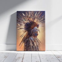 Native American Ojibwe Canvas Print