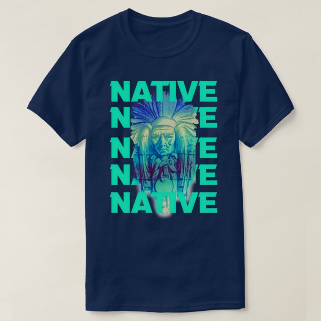Native American Original American Indians  T-Shirt (Design Front)