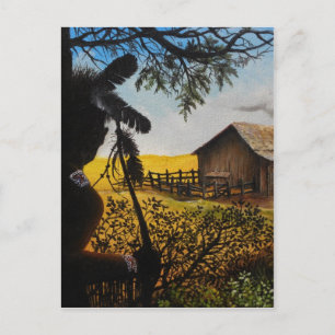 Native American Painting Postcard