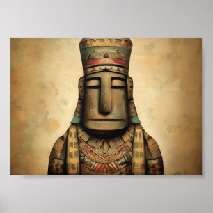 Native American Painting Poster