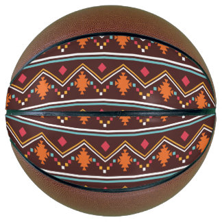 Native American Pattern Basketball