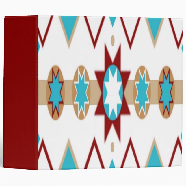 Native American Pattern Binder (Front/Spine)