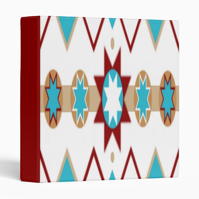 Native American Pattern Binder (Front/Spine)
