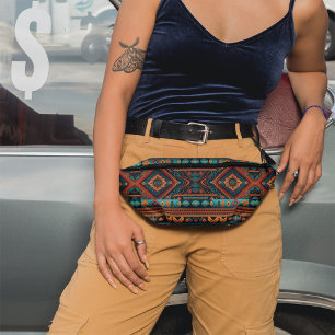 Native American Pattern Boho Culture Abstract Arts Fanny Pack
