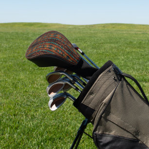 Native American Pattern Boho Culture Abstract Arts Golf Head Cover