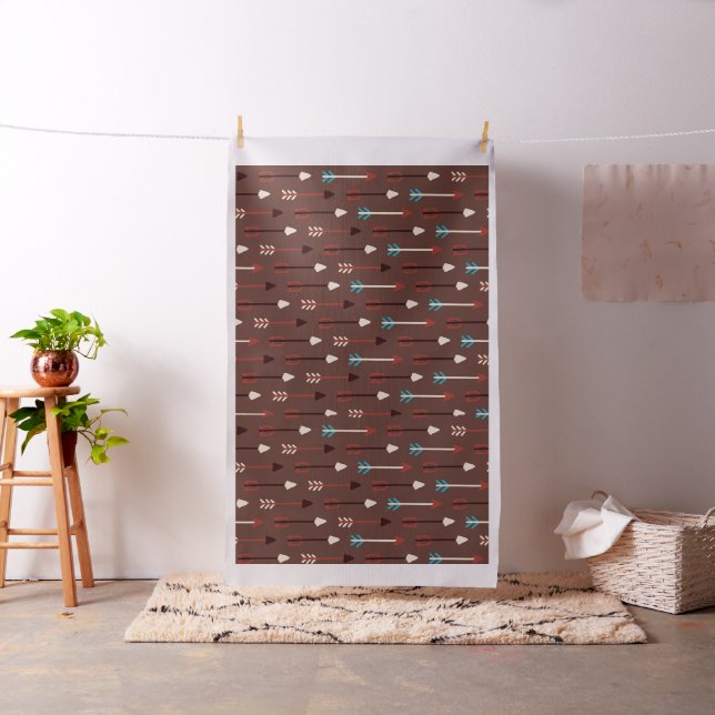 Native American Pattern Fabric (In Situ)