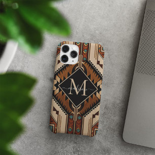Native American Pattern Indian Culture Boho Style iPhone 15 Pro Max Case