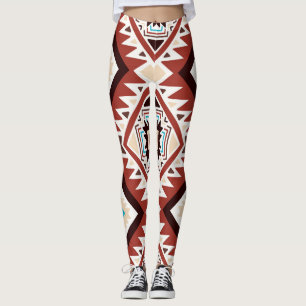 Native American Pattern Leggings