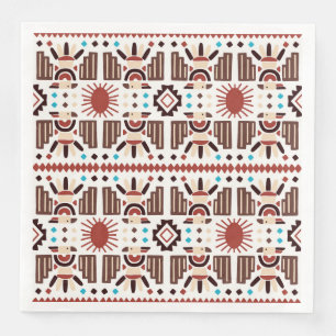 Native American Pattern Napkin