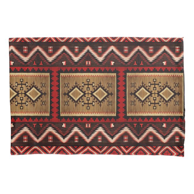 Native American Pattern Pillowcase (Front)